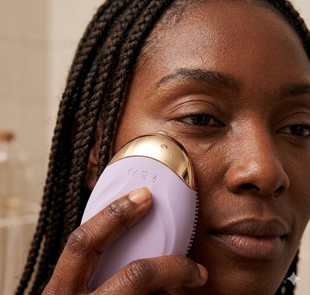 Daily Form™ The Petal (Electric silicone scrubber with heating pad)